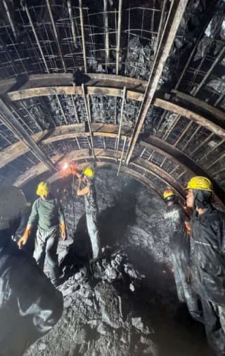 Project site construction